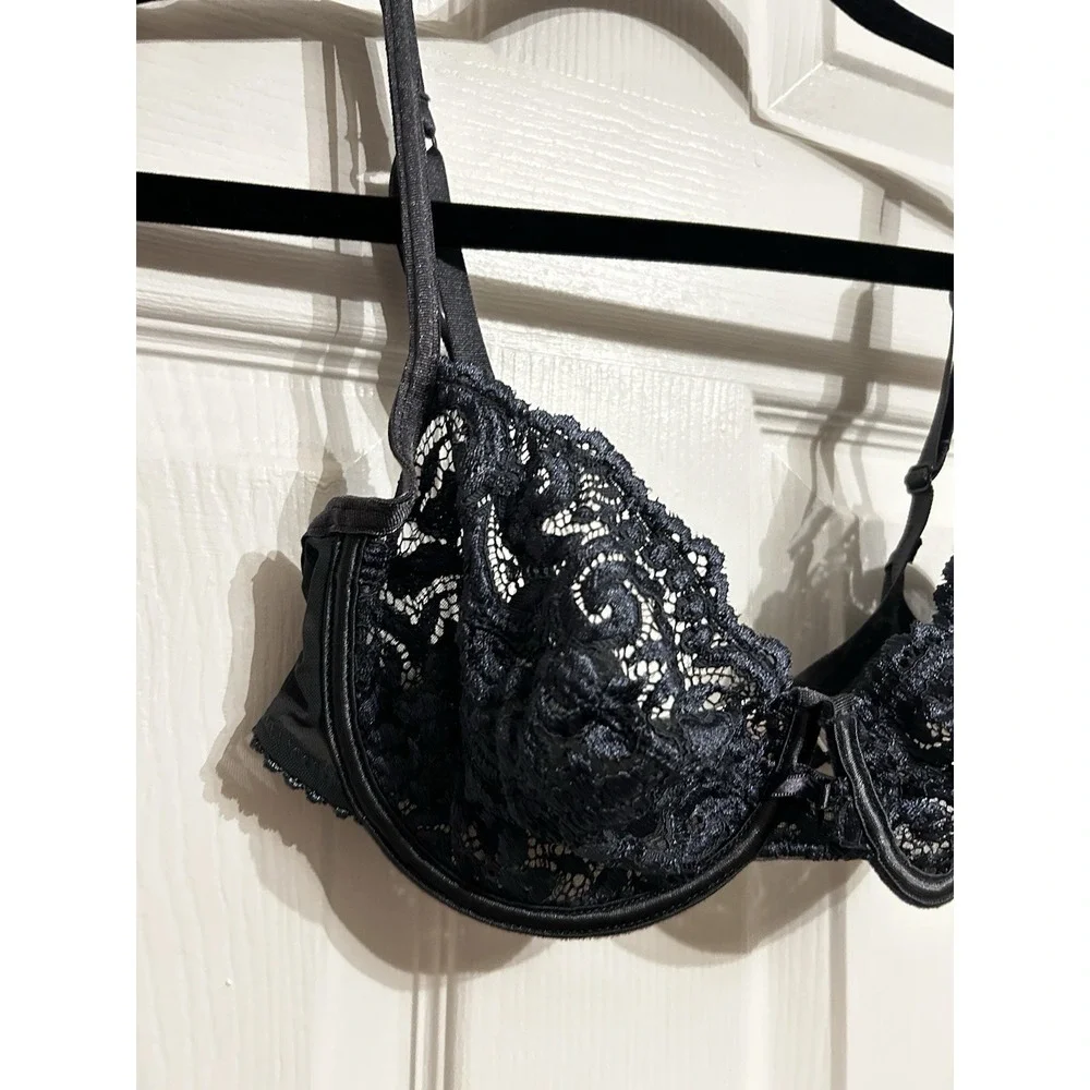 parisa by amir bra 34C underwire‎ unlined lace lingerie Intimates style 28008
